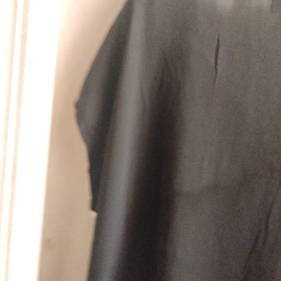 Nue Options PXL Chevron Mixed Media Vneck Blouse Black,Pink,White - Picture 6 of 8